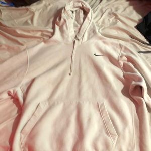 White Nike hoodie men’s large